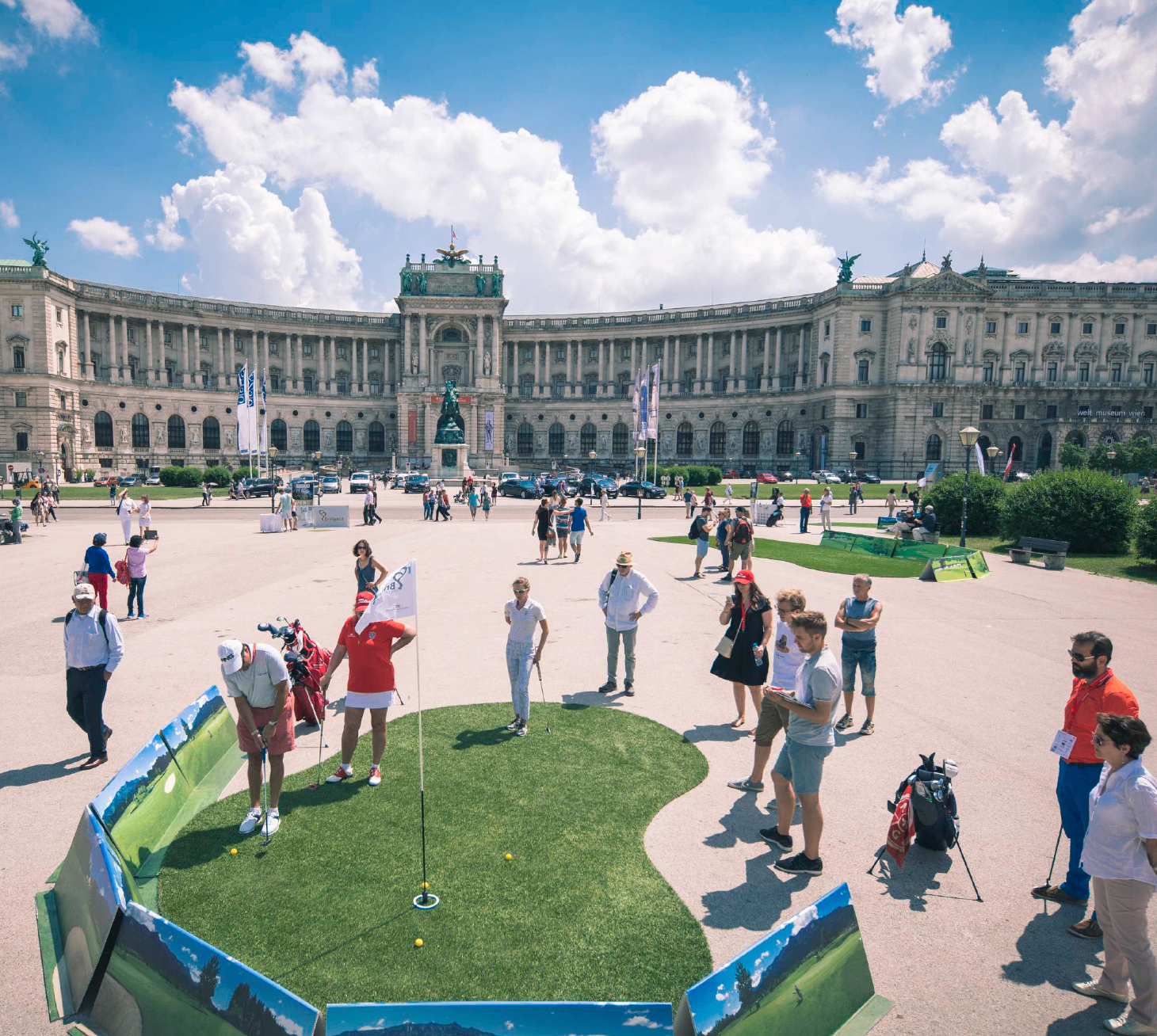Wenen, Heldenplatz · Hofburg